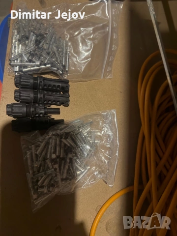 Мц4 конекттори за соларни системи, снимка 3 - Друга електроника - 54205561