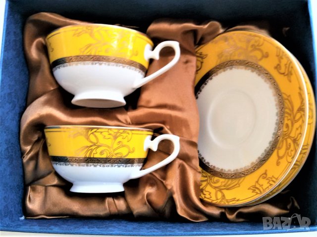 Чаши Костен порцелан За Кафе и Чай, снимка 16 - Подаръци за рожден ден - 28395679