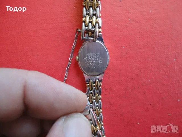 Дамски часовник Seiko Quartz 2P-5B00 RO , снимка 5 - Дамски - 47517369