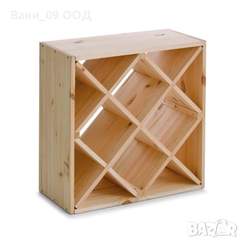 Дървен стелаж за вино, снимка 2 - Други - 42863325
