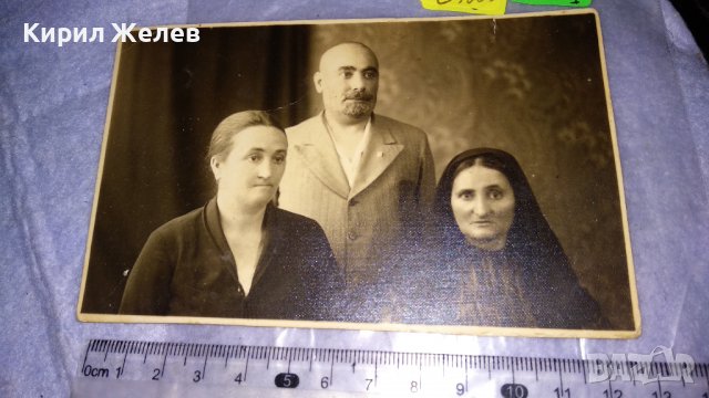 1931г. СТАРИННА СЕМЕЙНА ПРОФЕСИОНАЛНА ХУДОЖЕСТВЕНА ФОТОГРАФИЯ за СПОМЕН СНИМКА Ц. България  32254, снимка 7 - Колекции - 38620421