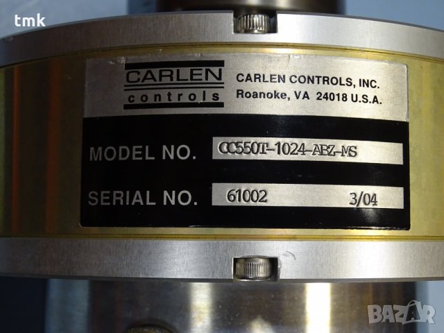 Фланцов Тахогенератор CARLEN Controls CC550, снимка 3 - Електродвигатели - 31346673