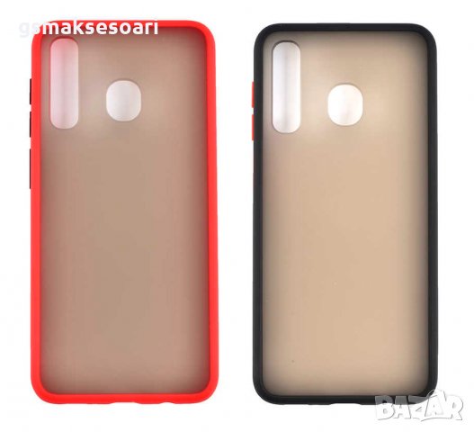 Huawei P30 Lite - Удароустойчив Матов Кейс Гръб, снимка 1