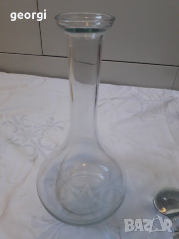 Стъклена гарафа , снимка 5 - Други - 31603305