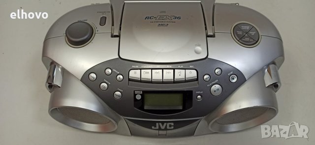 Радиокасетофон CD JVC RC-EX36S MP3, снимка 6 - Радиокасетофони, транзистори - 30805465