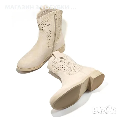 ДАМСКИ БОТИ - код:Б04024, снимка 4 - Дамски боти - 56105197