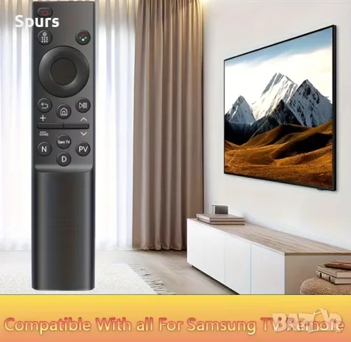 Дистанционно за Samsung Smart TV 2020–2024 – QLED, OLED, Crystal UHD, 4K, 8K 