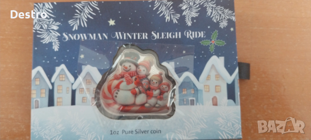 Лимитирана сребърна монета от 1oz, снимка 5 - Нумизматика и бонистика - 53282496