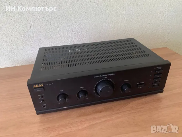 Продавам стерео усилвател Akai AM-17, снимка 3 - Ресийвъри, усилватели, смесителни пултове - 49554565