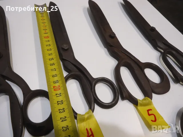 Стари шивашки ножици, снимка 6 - Други ценни предмети - 56333655