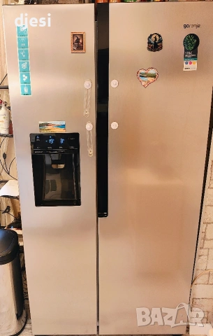 side by side хладилник Gorenje NRS9182VX