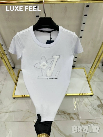 Louis Vuitton ⚜️Дамски Тениски , снимка 4 - Тениски - 53288758