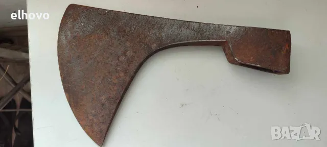 Стара кована брадва , снимка 3 - Антикварни и старинни предмети - 47758388