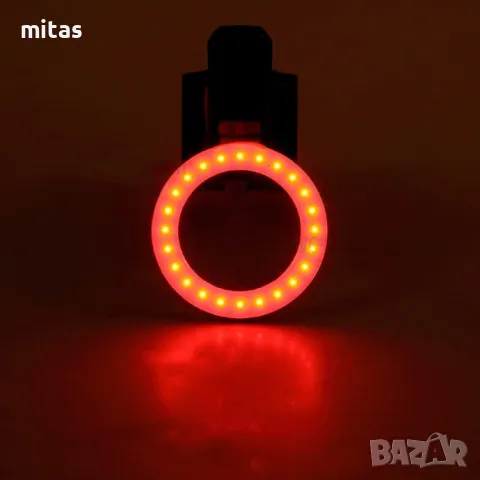 LED TAIL LIGHT стоп светлина за велосипед колело с висока яркост - USB, снимка 6 - Аксесоари за велосипеди - 27895776