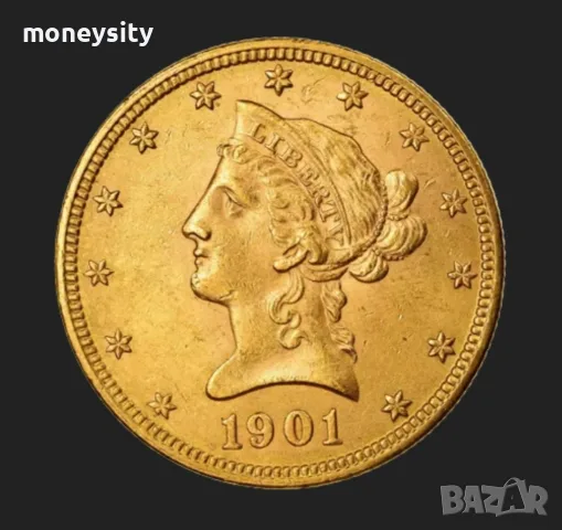 Златна монета 10 Долара