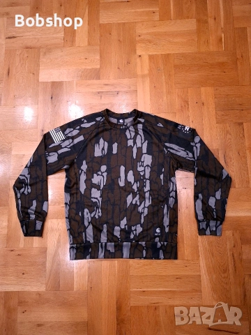 Мъжко горнище Carhartt WIP Progress Sweatshirt XXV - Camo Trebark 25