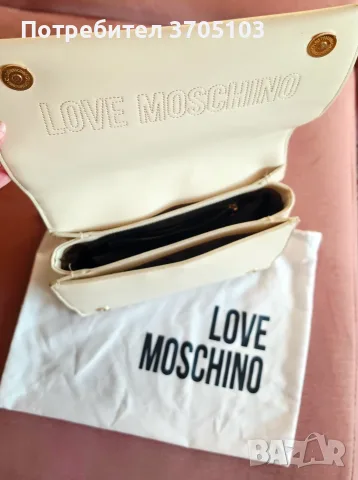 Оригинална чанта Love Moschino , снимка 3 - Чанти - 55779286