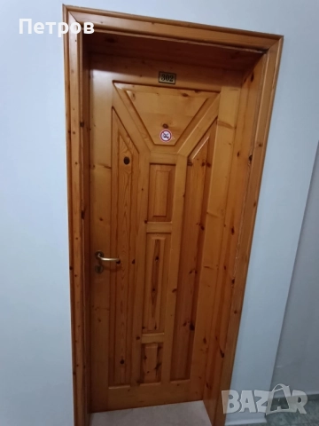 Врати с каси, брави, дръжки, патрони от чам, ламинат и МДФ , снимка 3 - Интериорни врати - 52291029