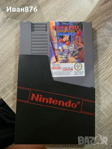 игра за NES Nintendo Chip Dale 
