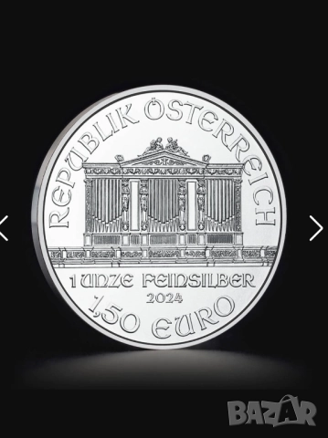 1 унция сребърна монета Кленов лист , снимка 1