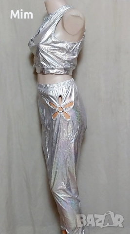 3XL Клин и бюстие с изрязано цвете, снимка 2 - Клинове - 51728073