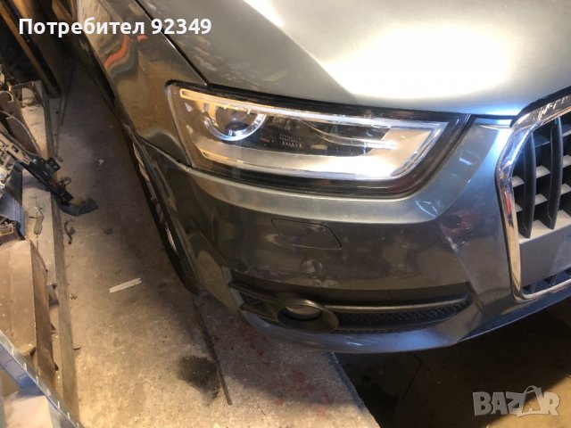 Броня и фарове Ауди Audi Q3, снимка 2 - Автомобили и джипове - 39261857