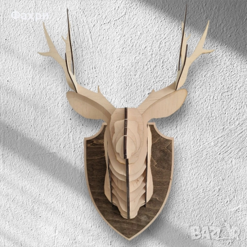 3д елен за декорация, снимка 2 - Други - 51611492