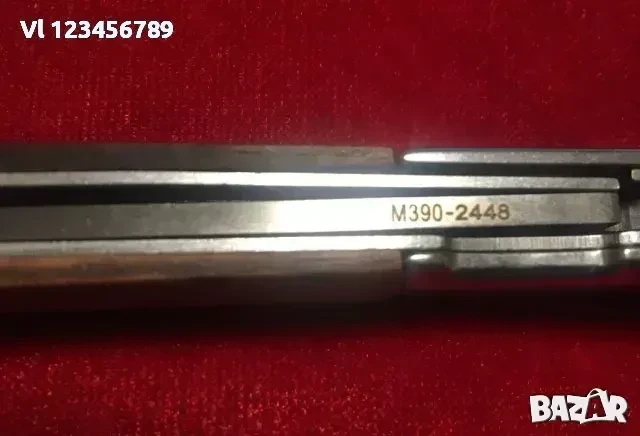 Сгъваем джобен нож M390 - 78х194 , снимка 5 - Ножове - 50741306