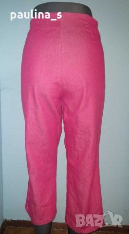 Еластични дънкови бермуди "ELL"® woman / голям размер с широки крачоли , снимка 4 - Къси панталони и бермуди - 31009632