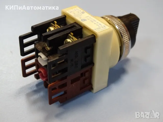 бутон селекторен FUJI Electric AH25-P3 AHX-291 selector switch, снимка 4 - Резервни части за машини - 49192295