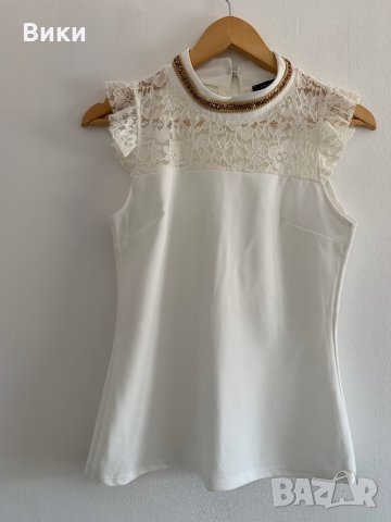 Красива дамска блуза с дантела