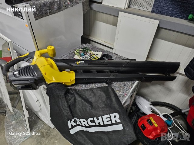 листосъбирач karcher , снимка 4 - Градинска техника - 44436232