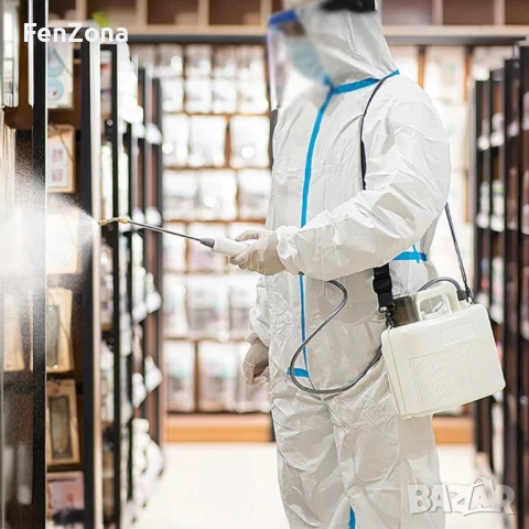 Пръскачка с батерия 2200 Mah, налягане, 5L с вградена батерия, снимка 10 - Напояване - 54187985