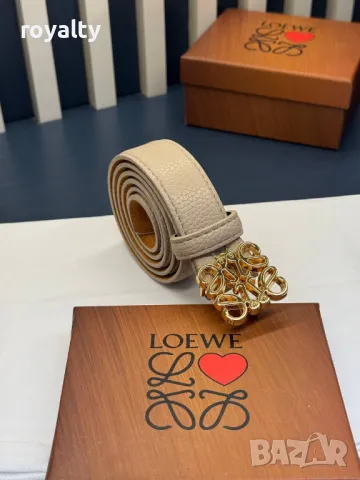 Loewe естествена кожа дамски колани , снимка 10 - Колани - 49145230