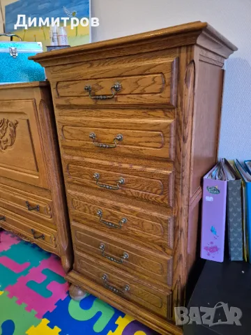 Скрин масив античен Белгия, снимка 3 - Скринове - 49127593