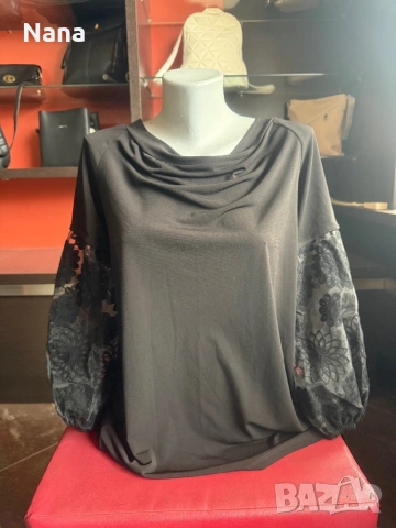 ВСИЧКО ПО 7€ ЗА БРОЙ ДАМСКИ БЛУЗИ И ТУНИКИ НАМАЛЕНИ!, снимка 15 - Блузи с дълъг ръкав и пуловери - 54182732