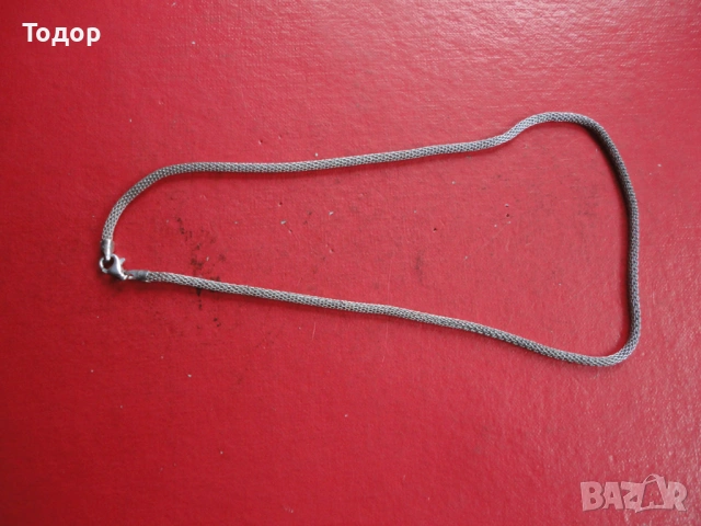 Невероятна сребърна верижка 9 , снимка 8 - Колиета, медальони, синджири - 53300238