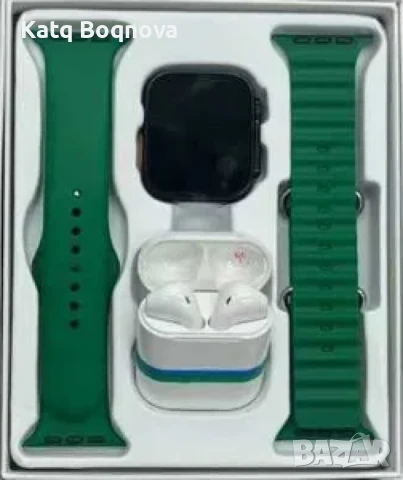 Комплект Smart часовник + TWS слушалки W26 Pro Max, снимка 6 - Смарт часовници - 51152238