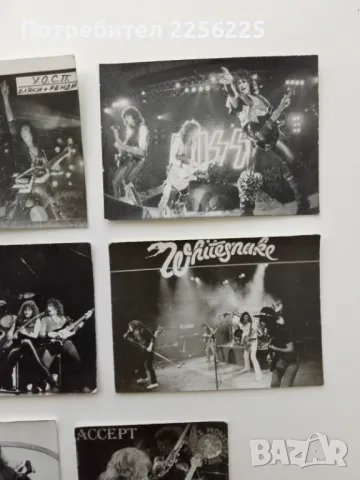 ЛОТ картички на метъл групи (лот 7), снимка 3 - Колекции - 49879958