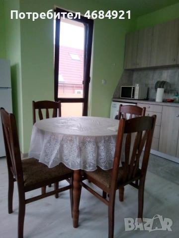 давам под наем двустаен апартамент, снимка 2 - Апартаменти - 54104957