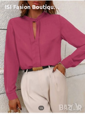 Елегантен дизайнерски топ- риза, снимка 8 - Ризи - 38067107