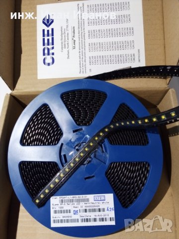 5W CREE XP-G мощни бели светодиоди за повърхностен монтаж