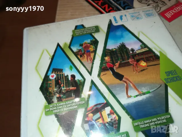 NINTENDO WII SIMS 3 GAME-ВНОС GERMANY 1703251541, снимка 8 - Игри за Nintendo - 49529881