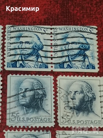 ПОЩЕНСКИ МАРКИ САЩ , снимка 18 - Филателия - 53075891