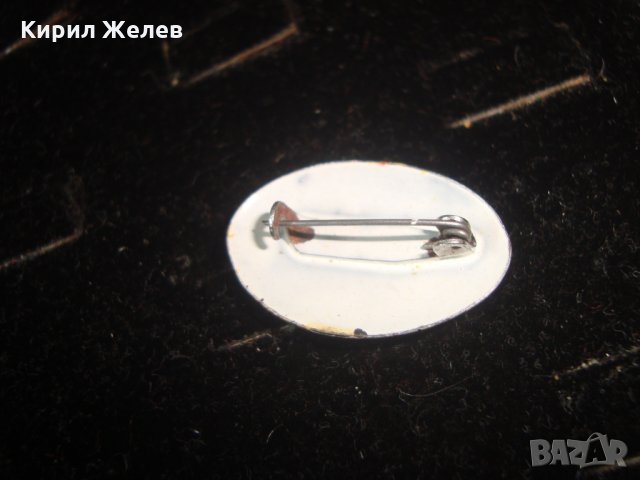 РЪЧНО РИСУВАНА ВИНТИДЖ АРТ МЕТАЛНА БРОШКА 19714, снимка 5 - Други - 32175669