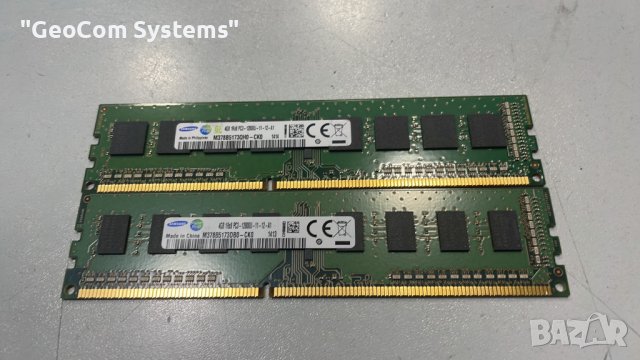 8GB (2x4GB) DDR3 Samsung PC3-12800U (1600Mhz,CL-9,1,5V)