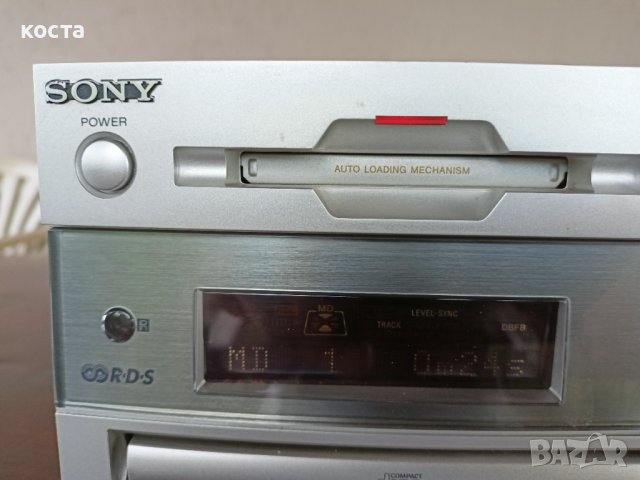 Sony HCD-MD313 минидиск система, снимка 4 - Аудиосистеми - 40290533