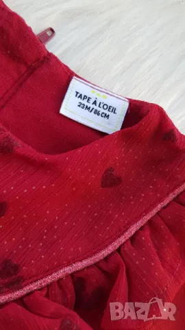 Детска рокля 12-18 месеца / ръст 86см. , снимка 8 - Бебешки рокли - 49647891