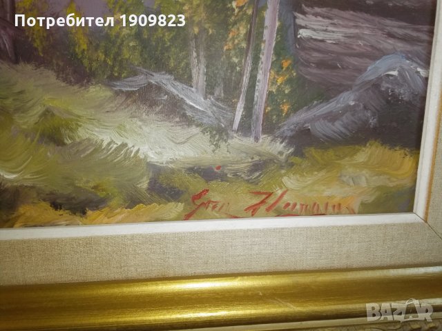 Маслена картина, снимка 5 - Картини - 30005141