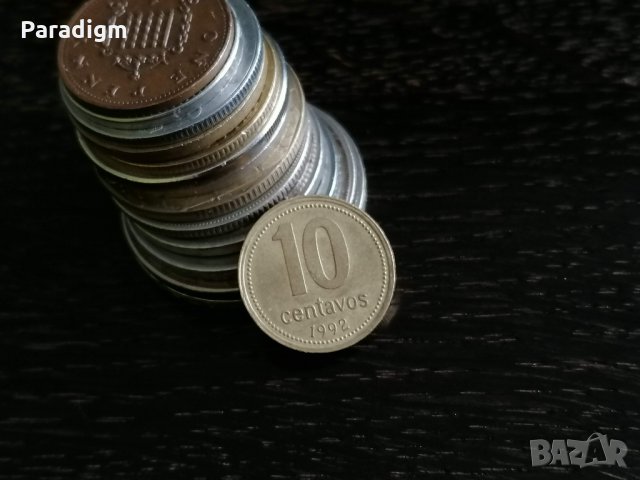 Монета - Аржентина - 10 центавос | 1992г.